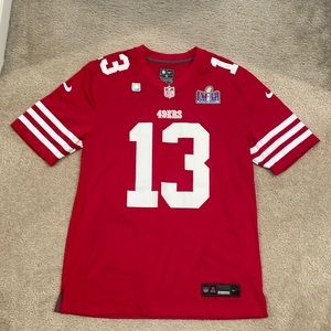 Brock Purdy San Francisco 49ers Nike Super Bowl LVIII Game Jersey NWOT Scarlet